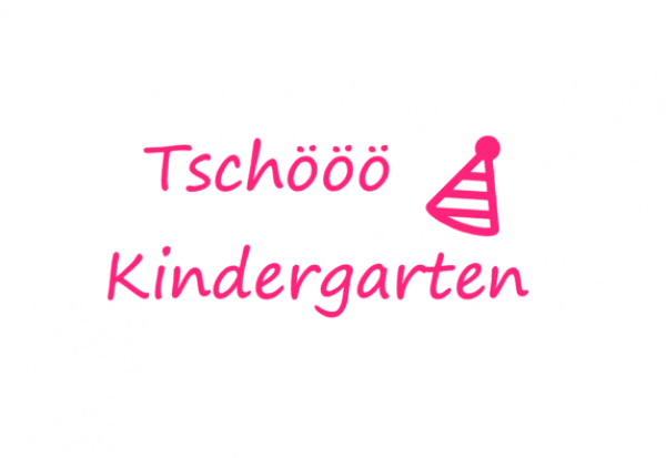 Kindergartenkind Bügelbild